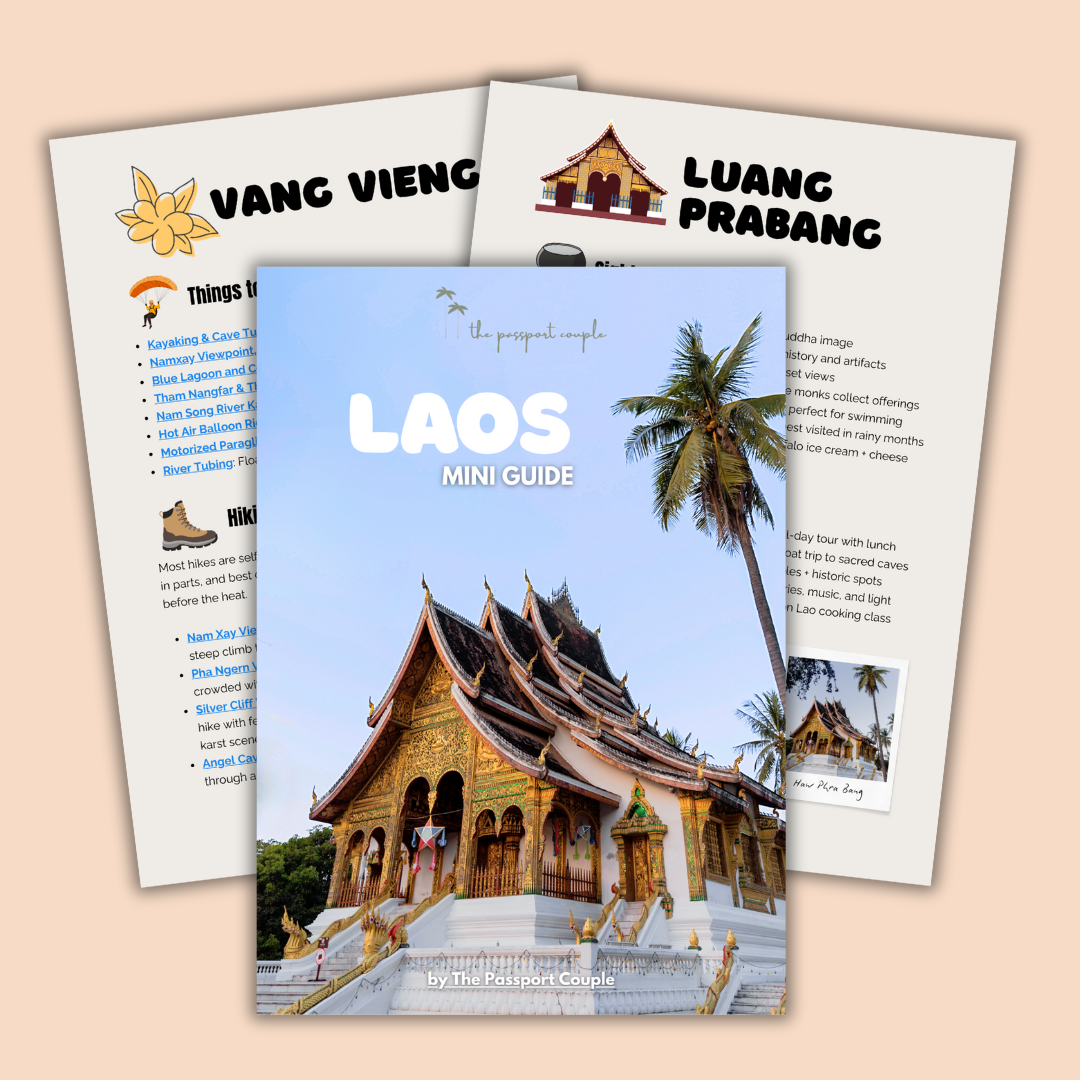 Laos Mini Guide - The Passport Couple